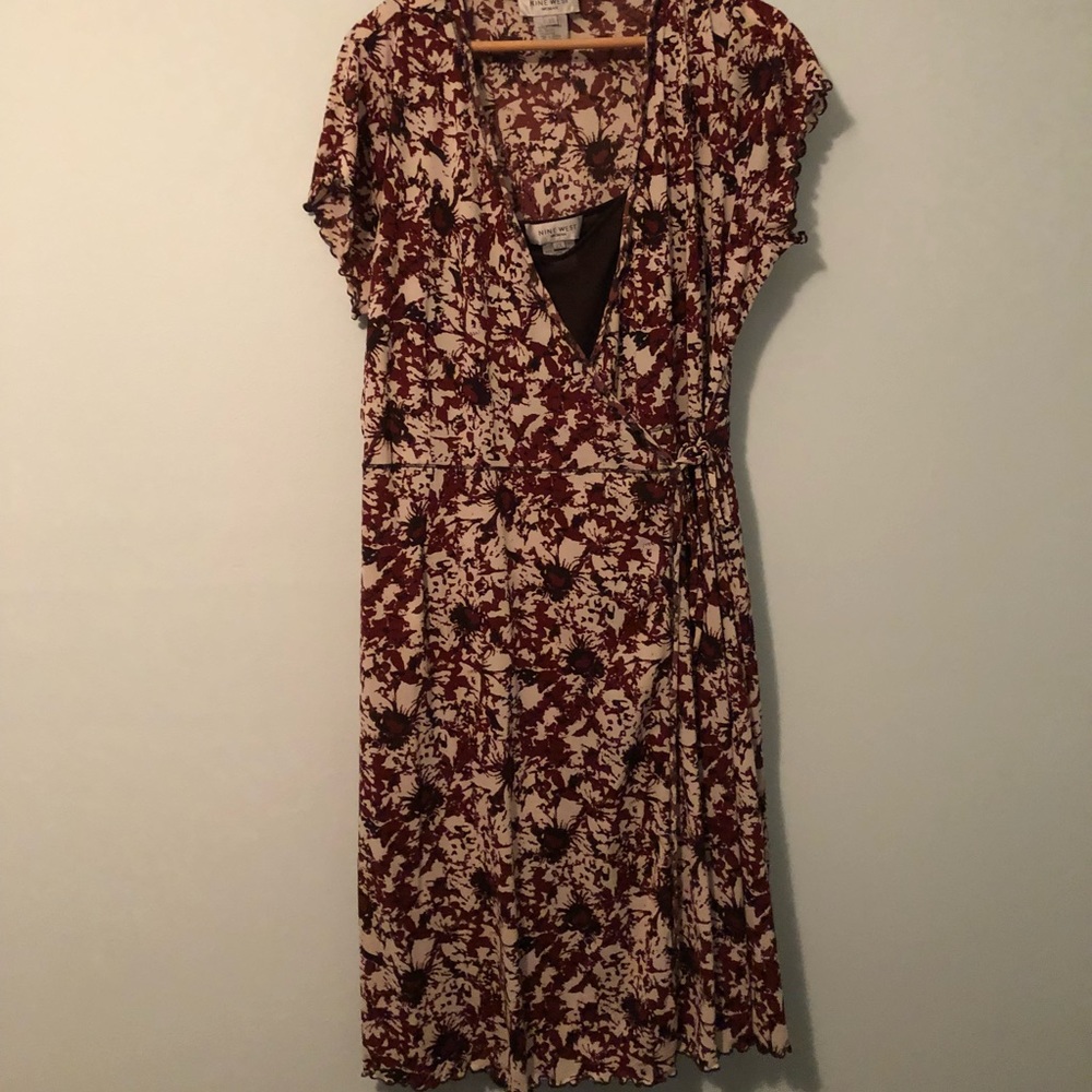 Pretty Nine West summer dress sz 2x